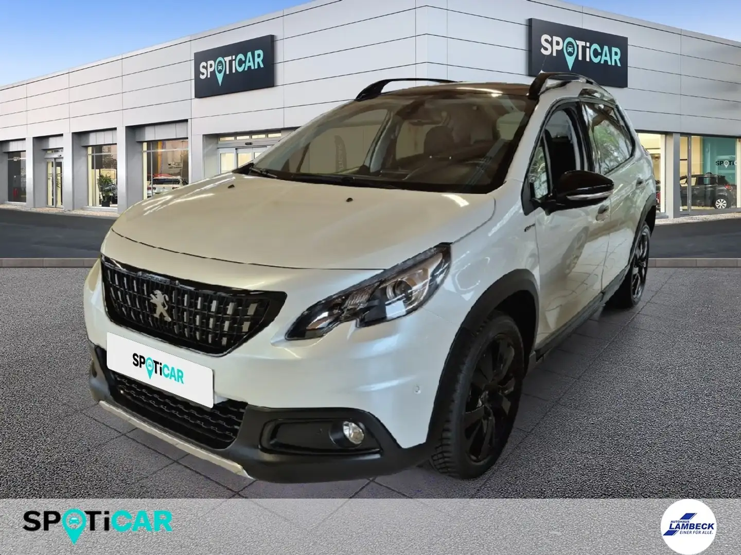Peugeot 2008 Allure 1.2 PureTech 130 Navi+Pano+SD+SHZ+LM Weiß - 1
