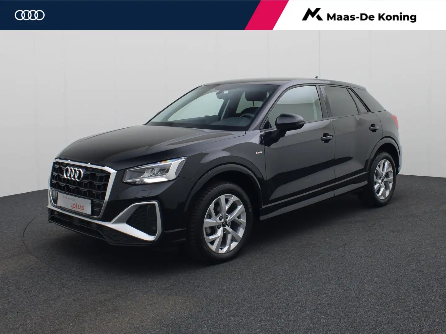 Audi Q2 35 TFSI/150PK S Line · Navigatie · Camera + Parkee Zwart - 1