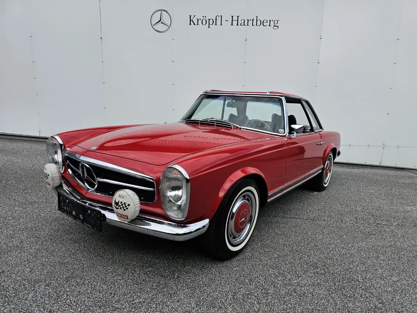 Mercedes-Benz 280 SL Pagode Cabrio Rot - 2