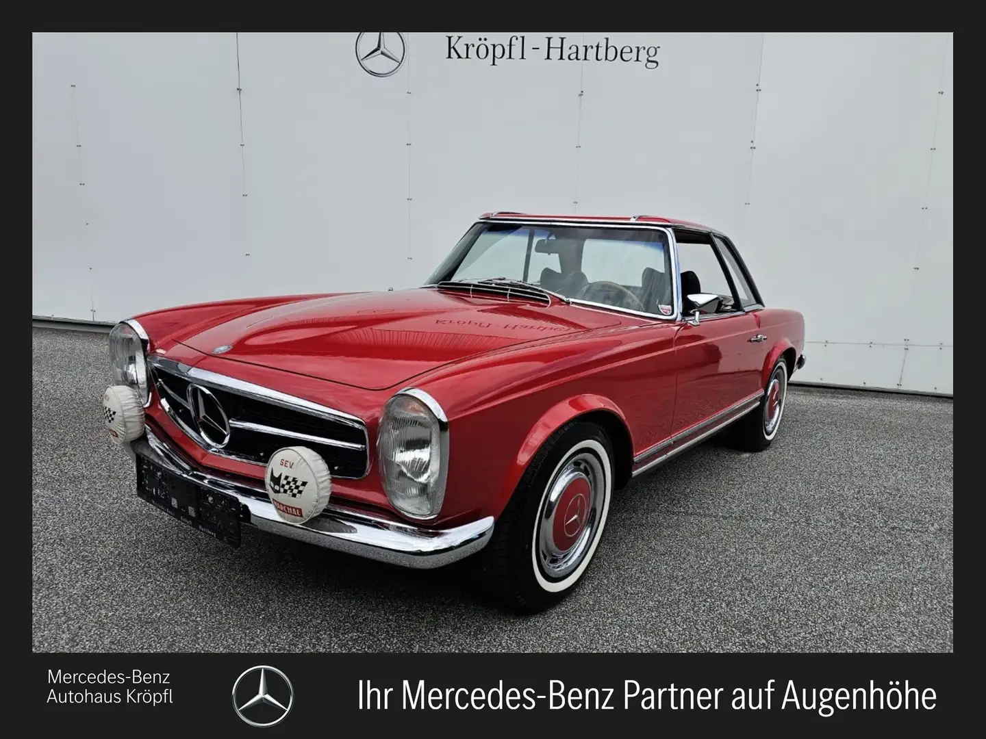 Mercedes-Benz 280 SL Pagode Cabrio Rot - 1