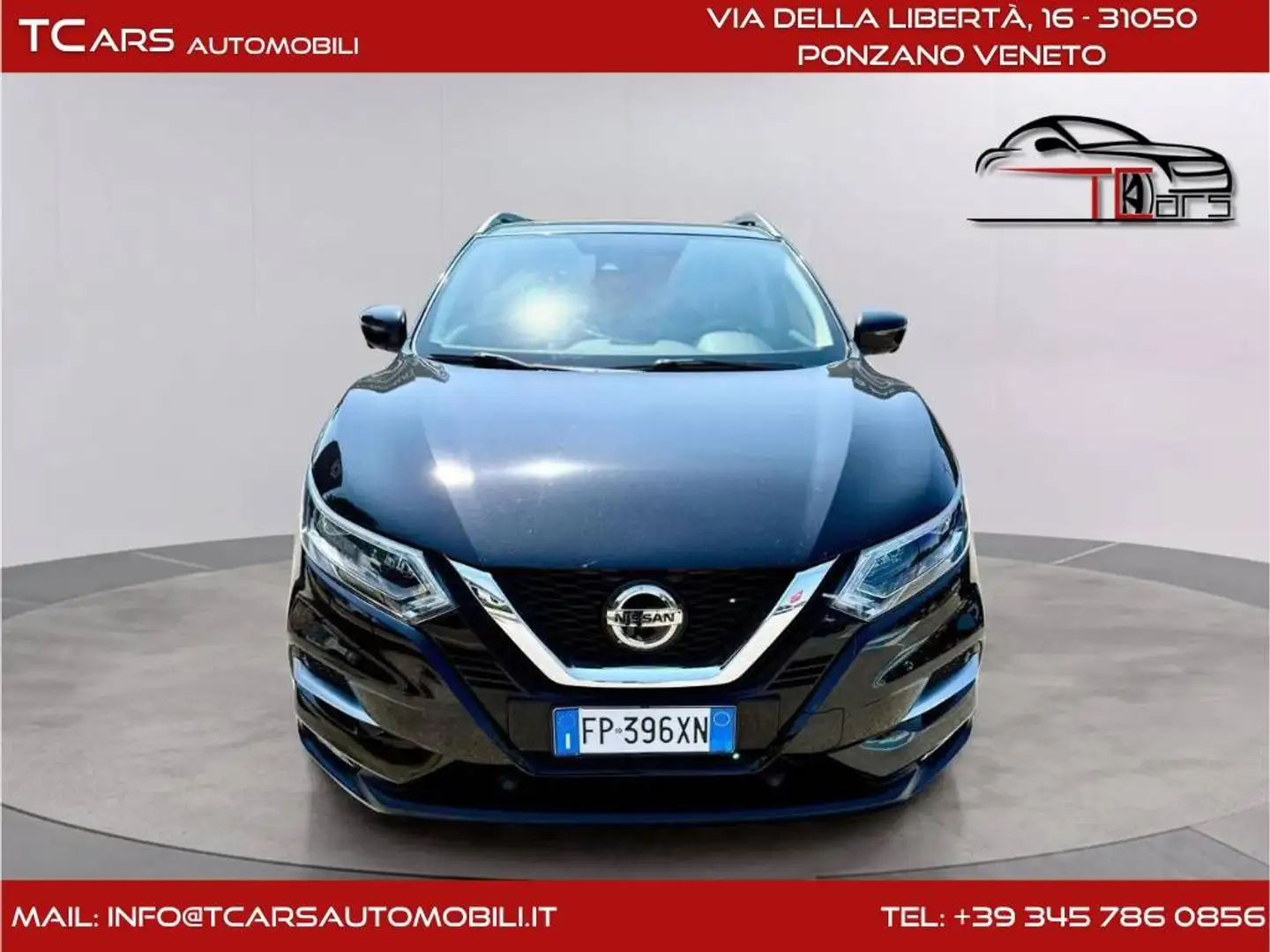 Nissan Qashqai 1.2 BENZINA TEKNA+ TETTO PANORAMICO NAVI Schwarz - 2