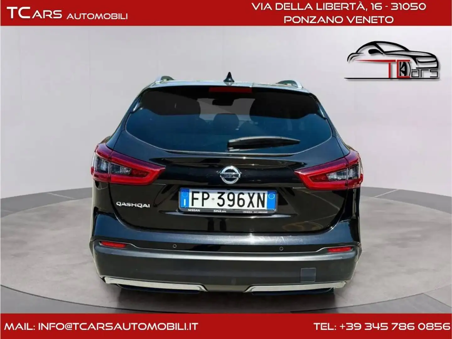 Nissan Qashqai 1.2 BENZINA TEKNA+ TETTO PANORAMICO NAVI Schwarz - 1