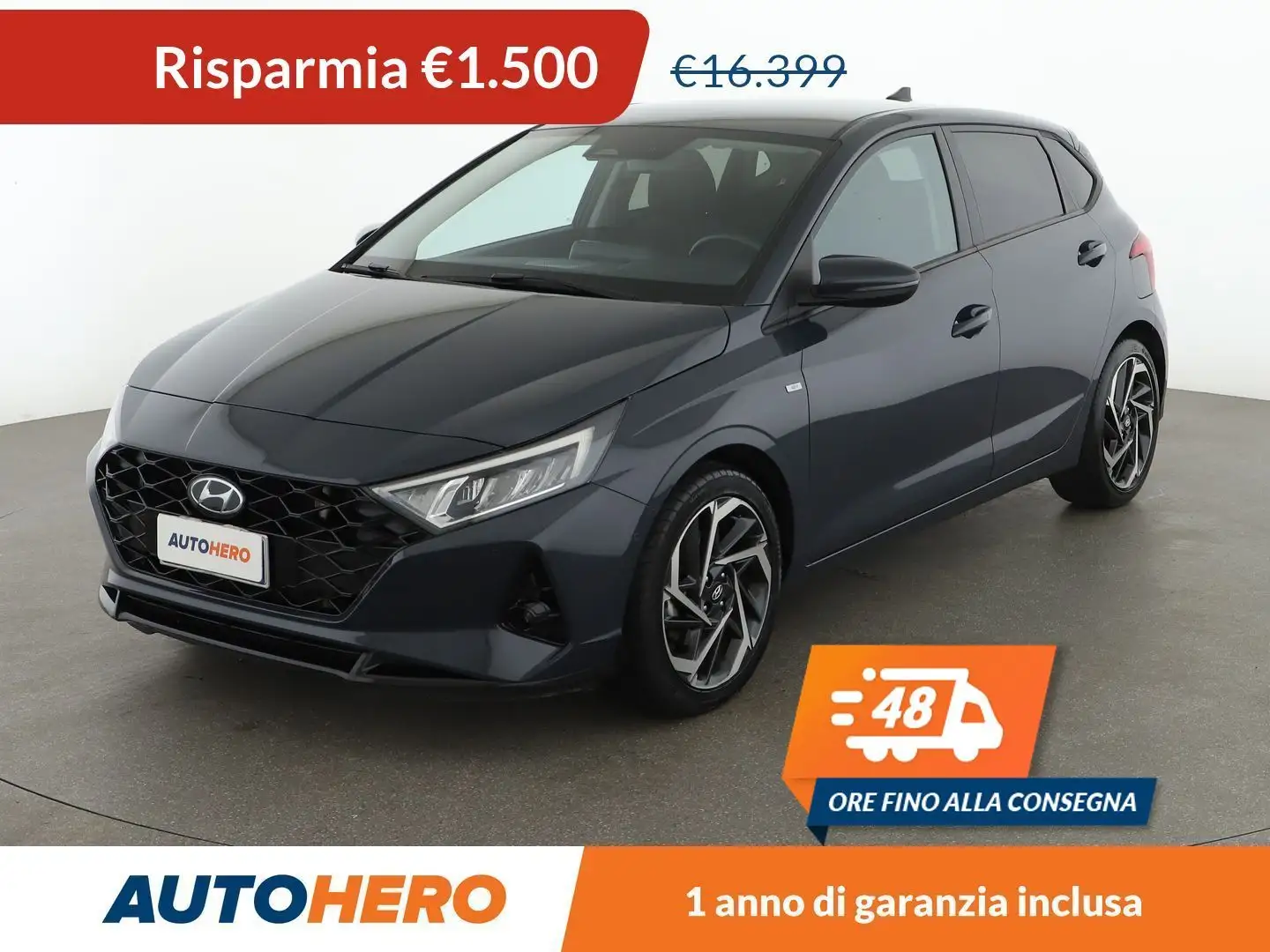 Hyundai i20 1.0 T-GDI Mild-Hybrid Bose MHEV Blu/Azzurro - 1
