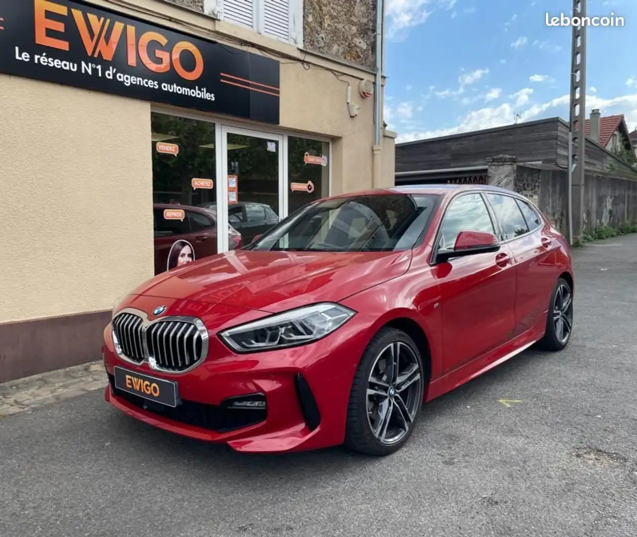 BMW 118 118i 140Ch M-SPORT DKG BVA TOIT OUVRANT GARANTIE C Roşu - 1