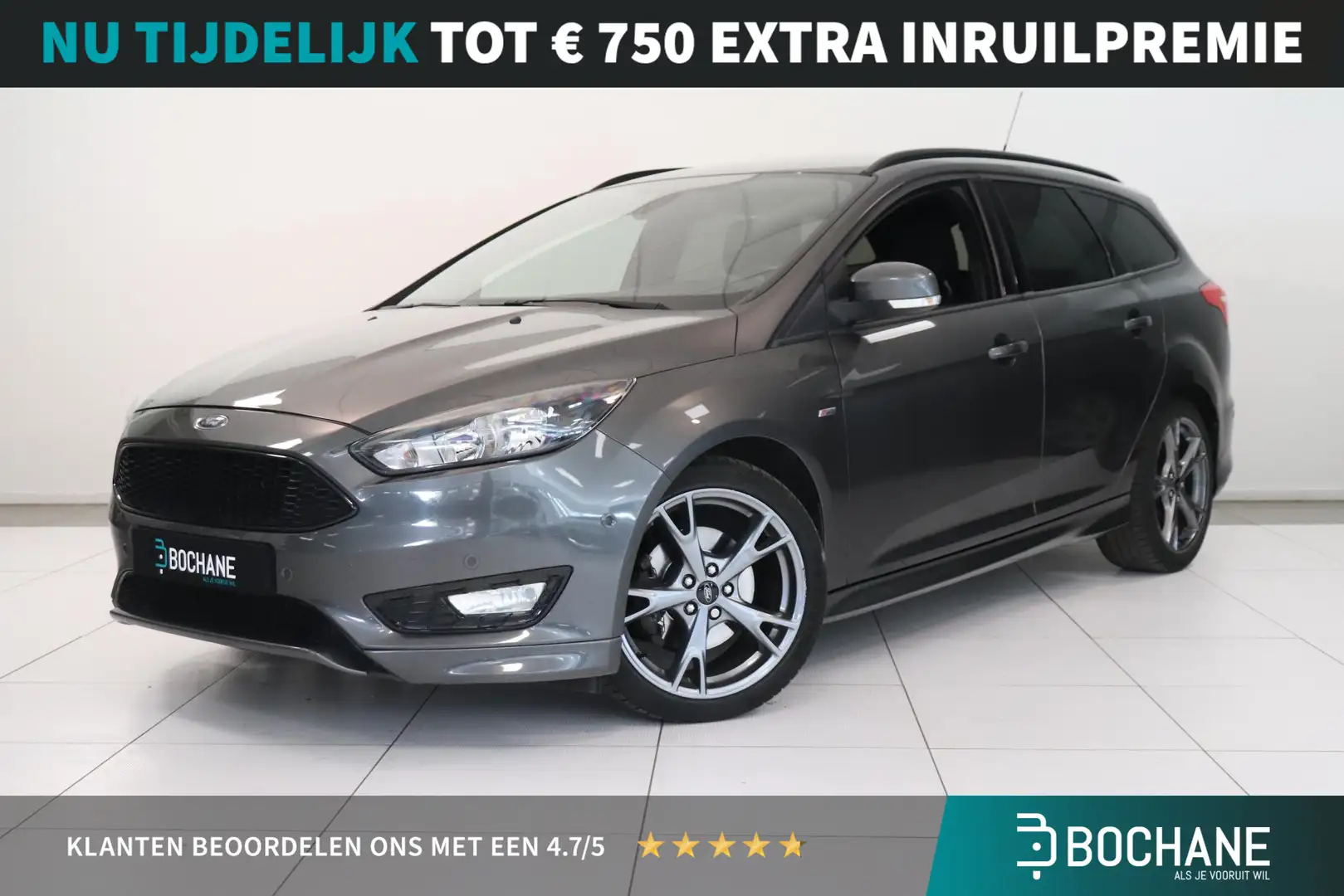 Ford Focus Wagon 1.5 ST-Line | Climate control | Cruise contr Grijs - 1