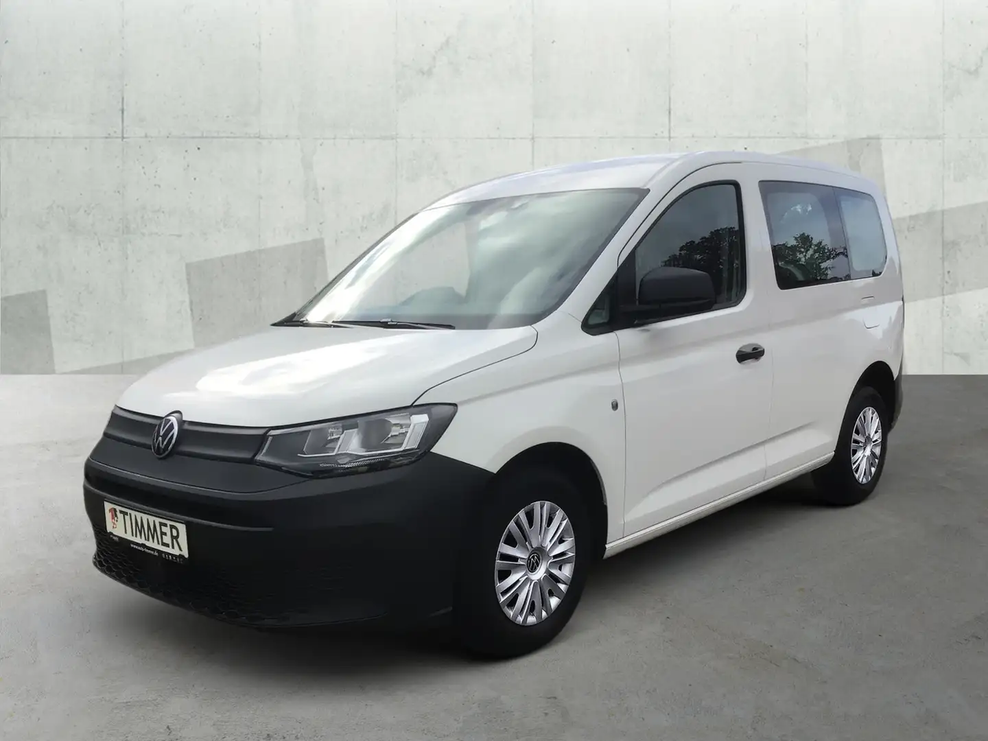 Volkswagen Caddy Cargo 2.0 TDI EcoProfi NAV*Fenster*Flügelt* Weiß - 2
