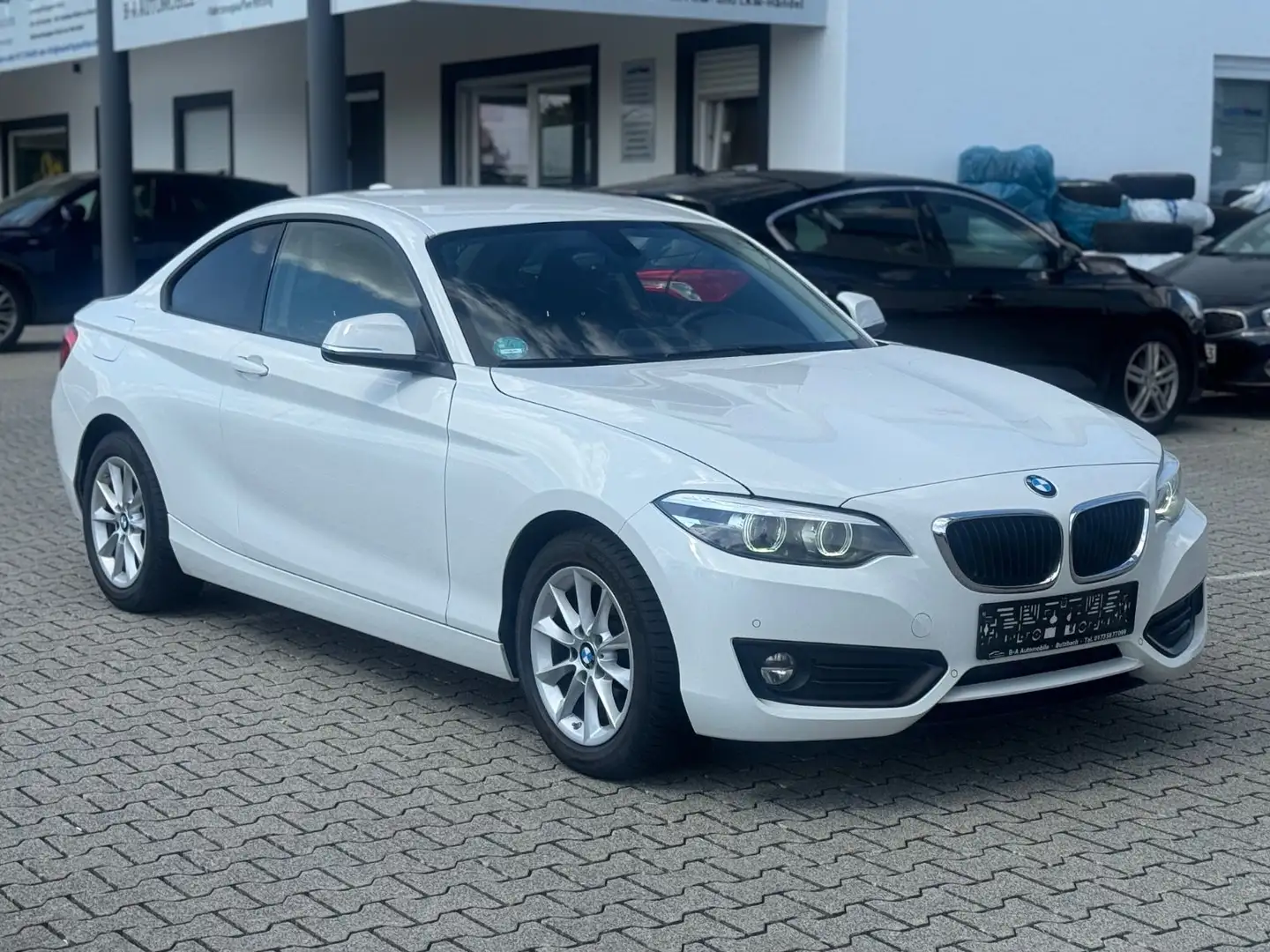 BMW 218 Baureihe 2 Coupe 218 d Advantage*TOP ZUSTAND Blanc - 2