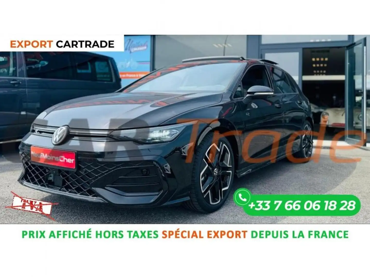Volkswagen Golf R-Line 1.5 eTSI 150cv DSG7 Prix affiché HORS TAXES Noir - 1