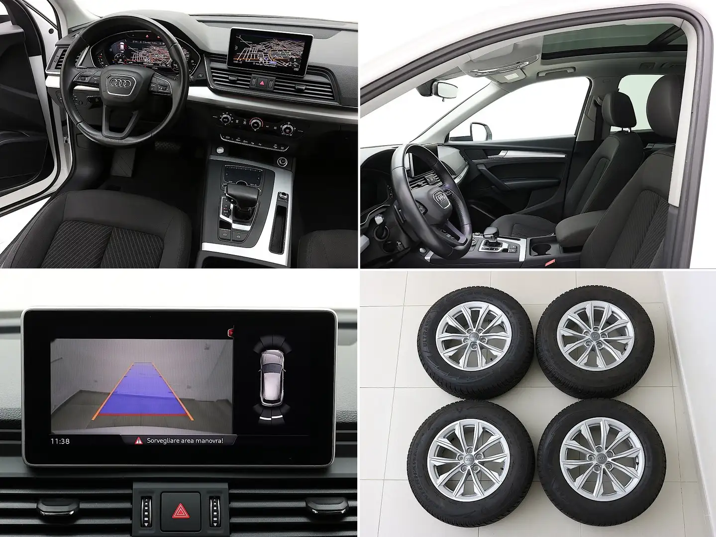 Audi Q5 2.0 TDI Quattro S-Tronic✔️TETTO APRIBILE✔️ Білий - 2
