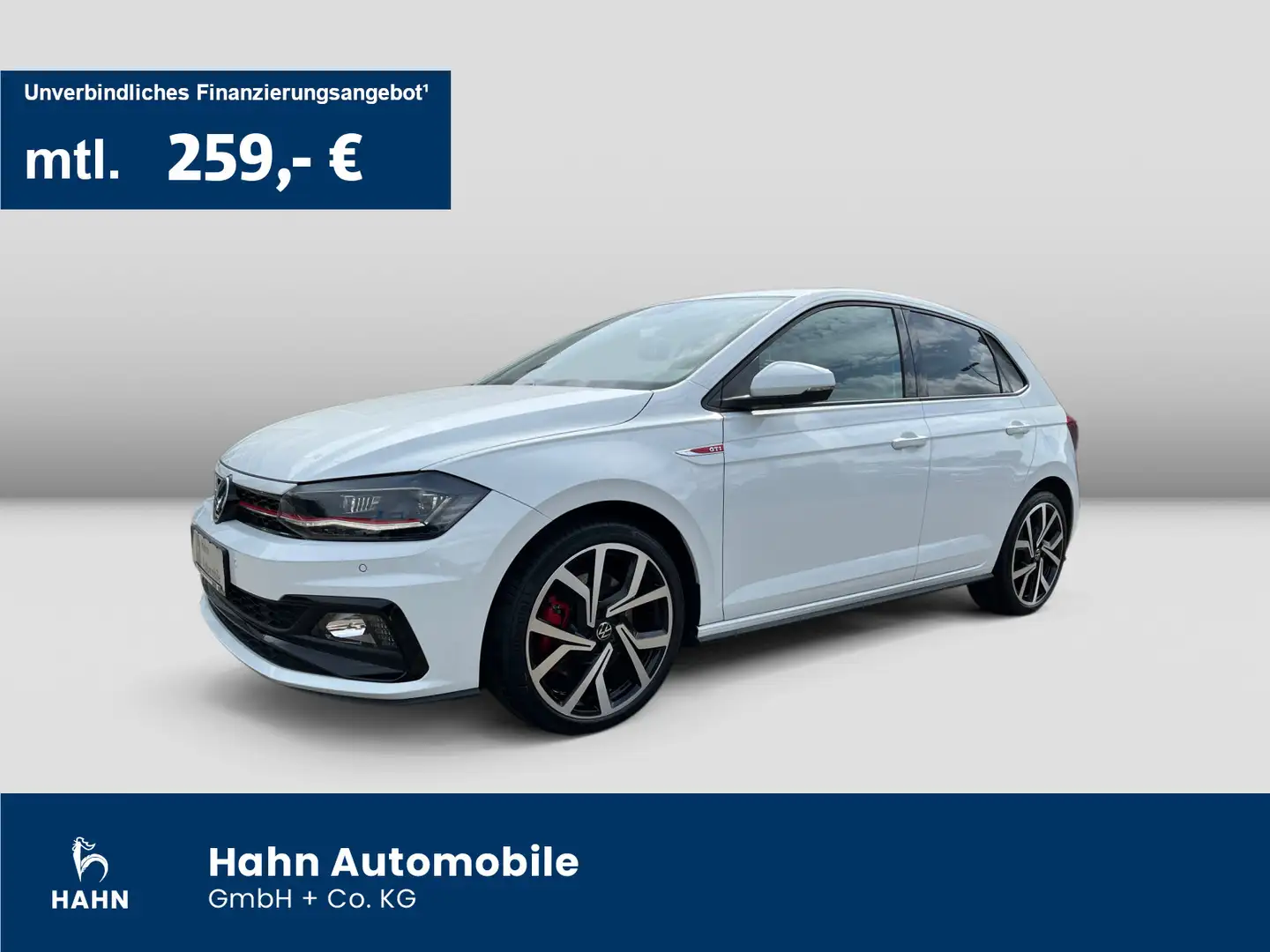 Volkswagen Polo GTI 2.0TSI DSG Cam ACC Climatr Navi Sitzh Blanc - 1