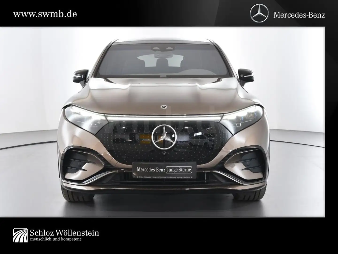 Mercedes-Benz EQS SUV EQS 580 4M SUV AMG/Digital Light/AHK/Hyperscreen Brun - 2