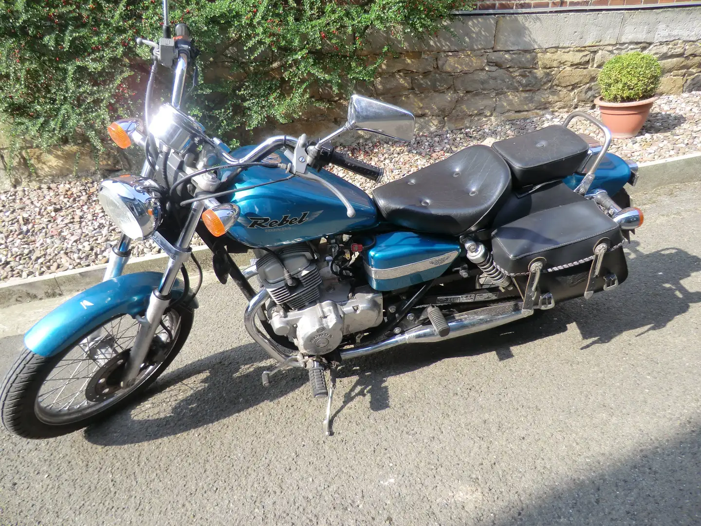 Honda CR 125 Rebel Albastru - 1