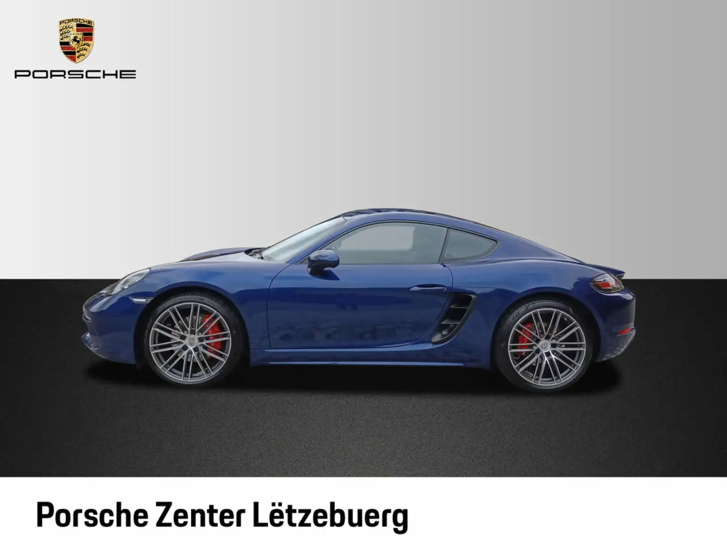 Porsche 718 Cayman S Bleu - 2