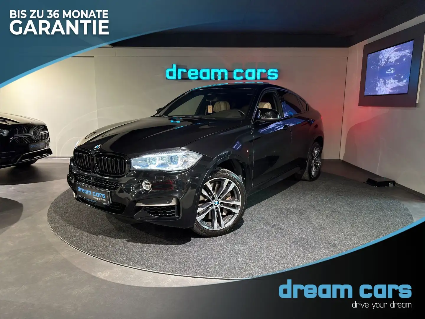 BMW X6 M 50d / PANORAMA / HUD / M Performance / VOLL / Schwarz - 1