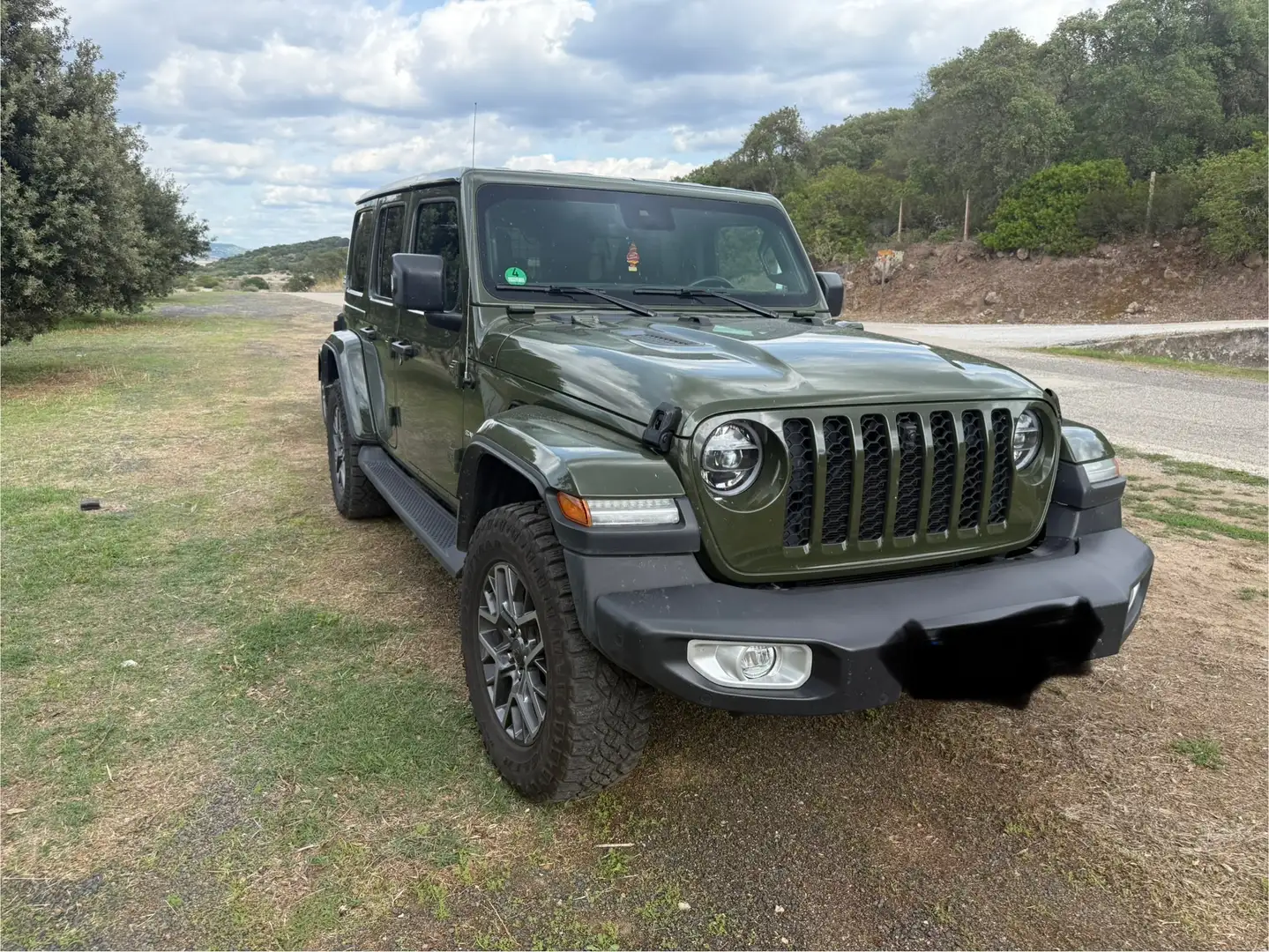 Jeep Wrangler Sahara ibrida Verde - 1