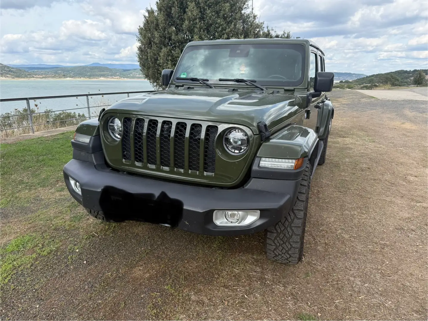 Jeep Wrangler Sahara ibrida Verde - 2