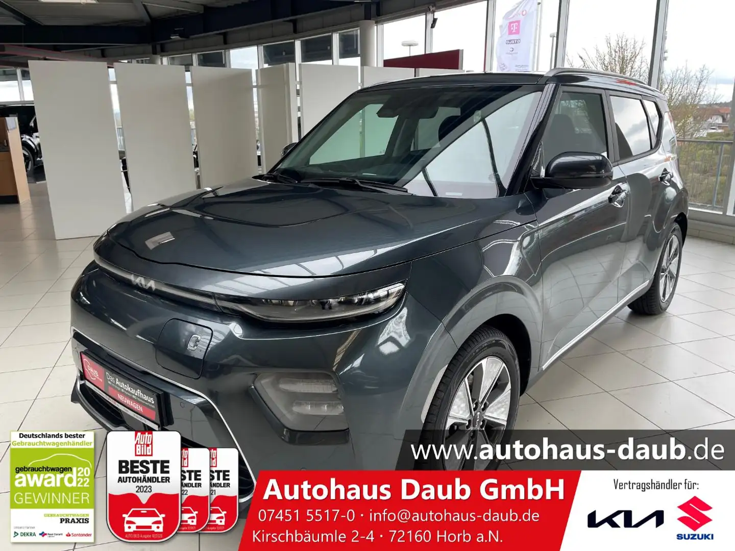 Kia Soul Inspiration WP 64 kWh Reichweite 452 km Grijs - 2