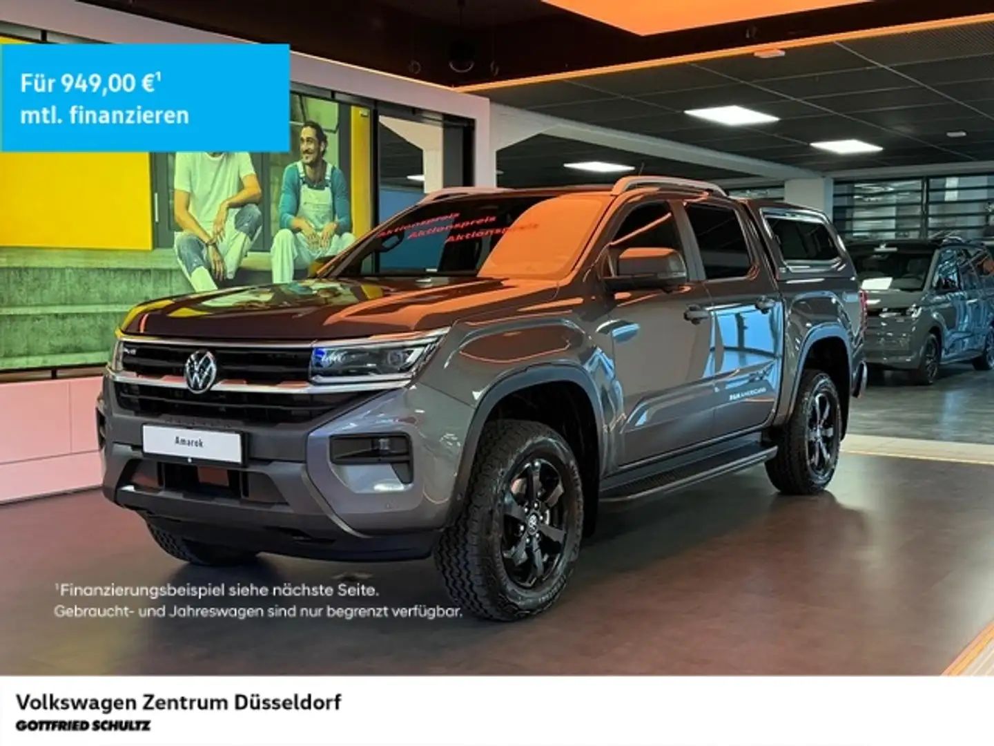 Volkswagen Amarok PanAmericana 3.0 TDI Hardtop Standheizung Jahre Ga Grau - 1