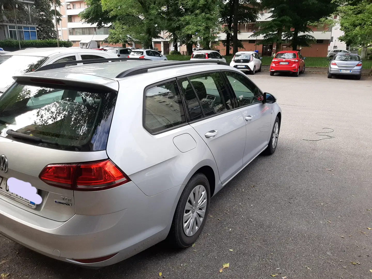 Volkswagen Golf Variant Golf VII 2013 Variant 1.4 tgi Trendline Gris - 2