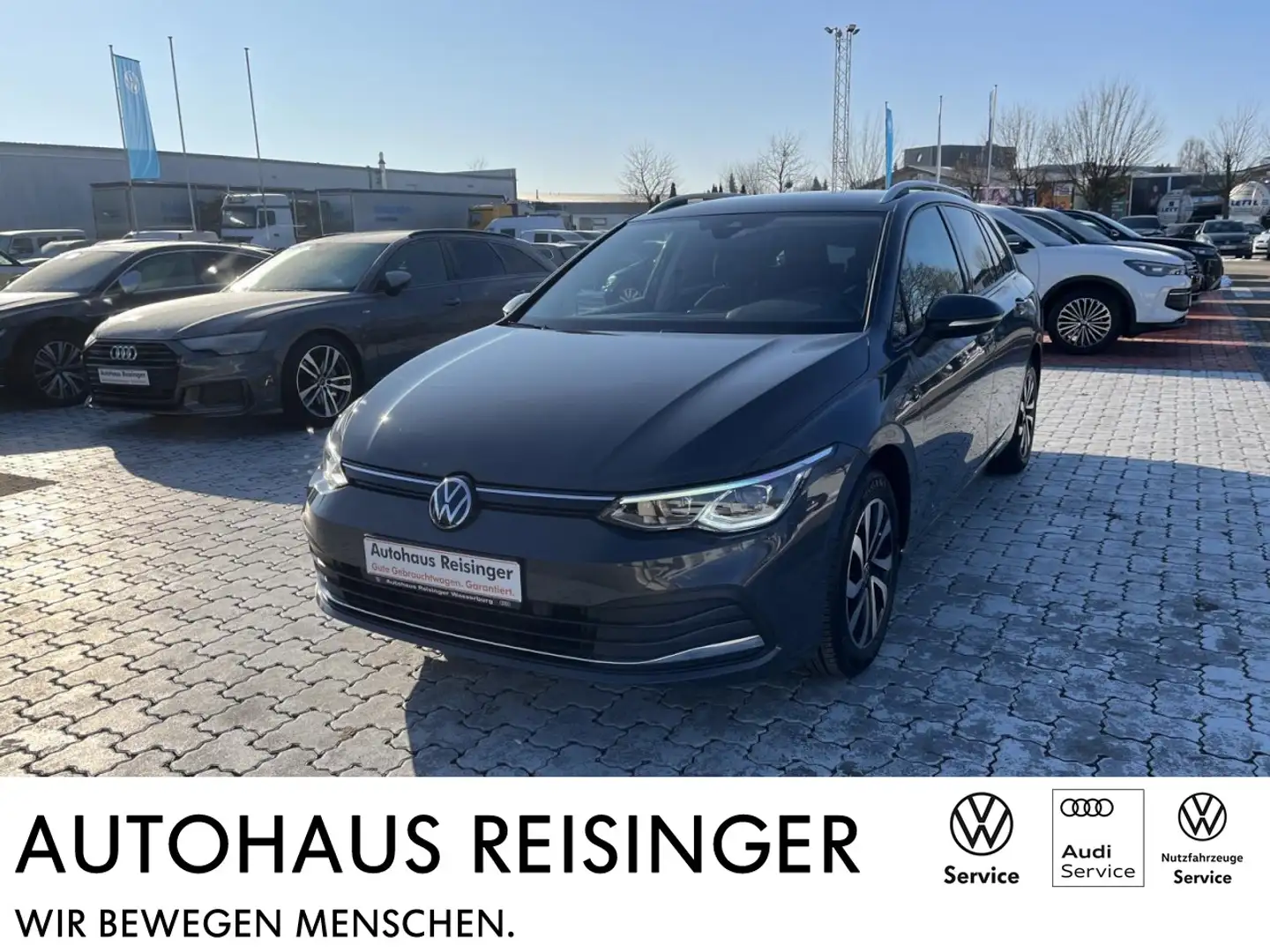 Volkswagen Golf VIII Variant 1.5 TSI Active (APP+NAVI+LED+RearView Grau - 1