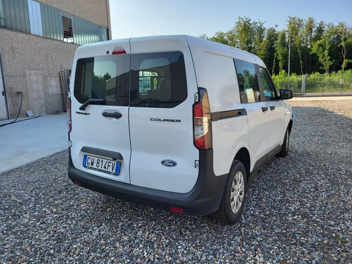 Ford Transit Courier Transit Courier 1.0 EcoBoost 125CV aut. Van DC Tre Blanc - 2