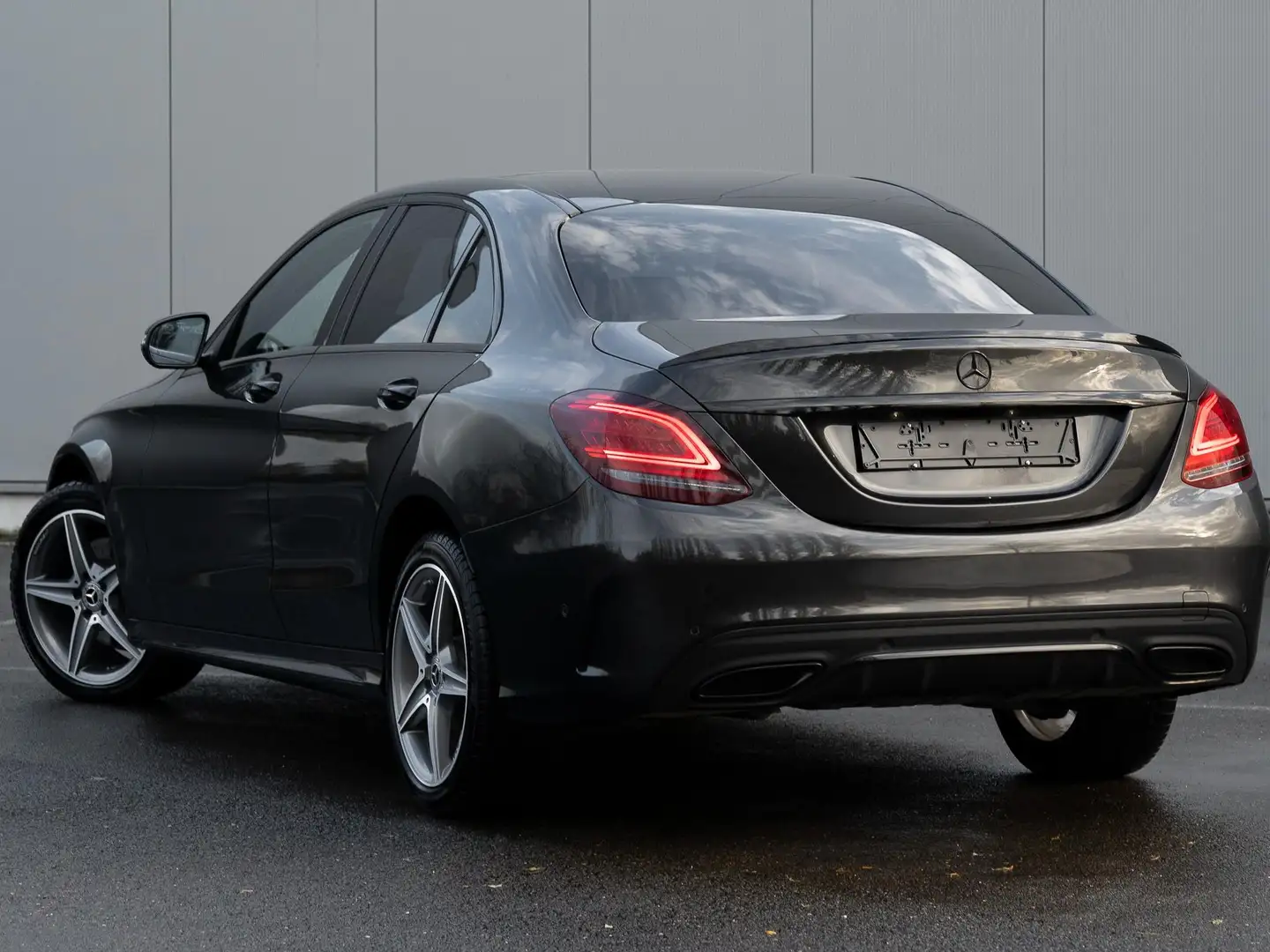 Mercedes-Benz C 200 4Matic AMG Line PANO/MEMORY/360/HEADUP/BURM Gris - 2