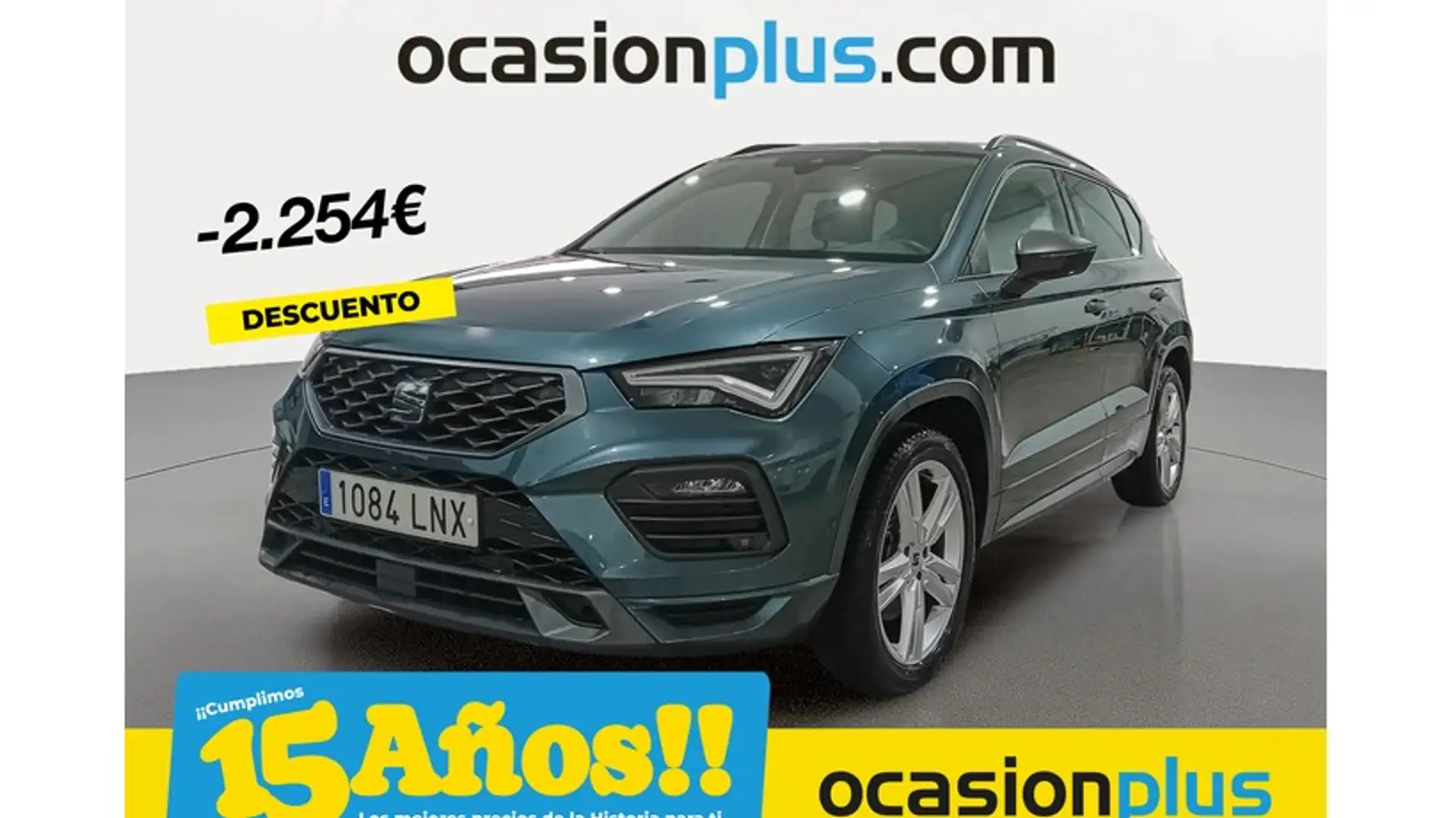 SEAT Ateca 1.5 EcoTSI S&S FR Go DSG Gris - 1