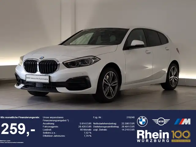 Bmw 120 i Sport Line Navi/LED/RFK/ACC/HiFi/SLI