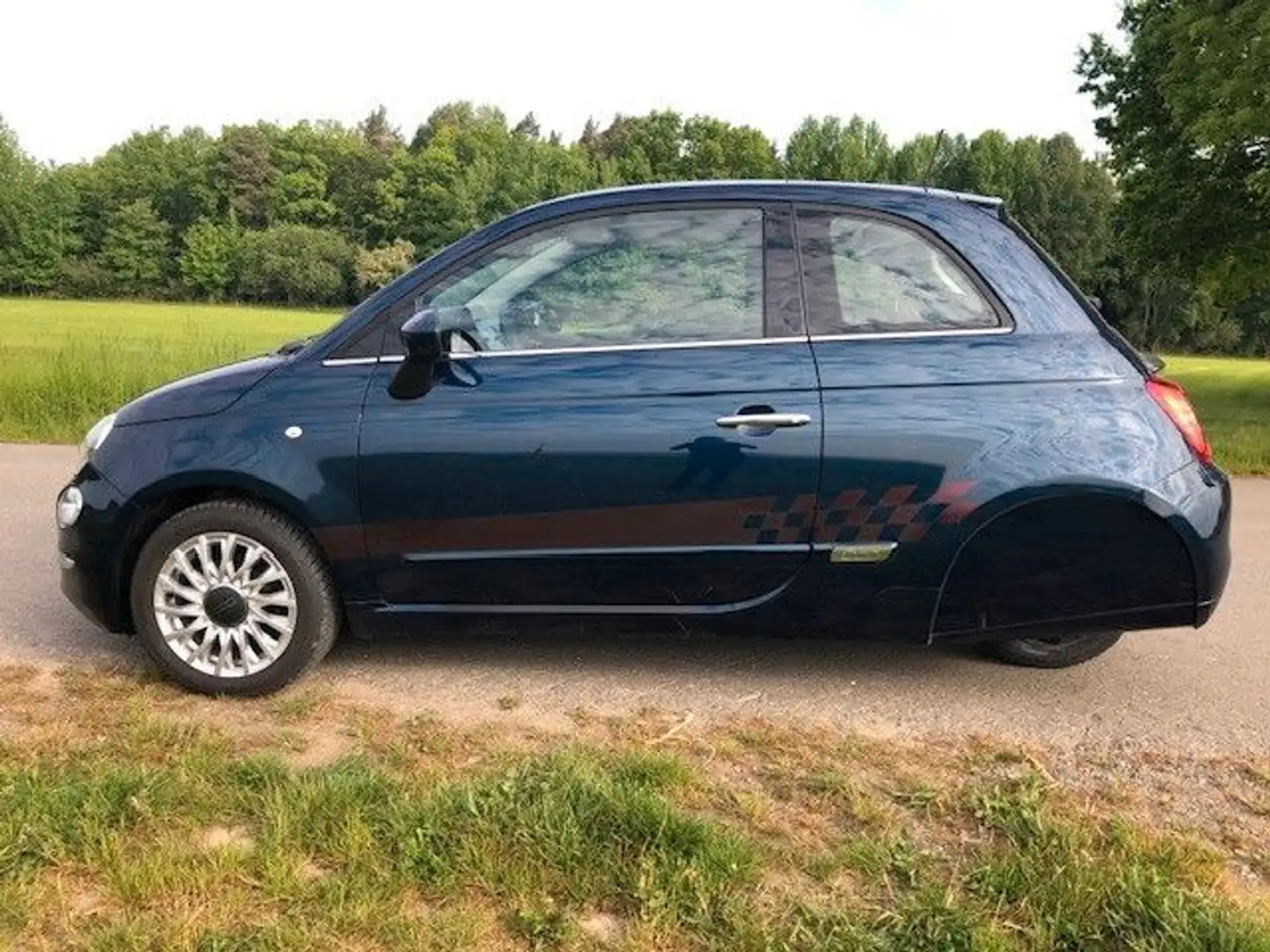 Fiat 500 Ellenator Lounge  fahren ab 16 Blau - 2