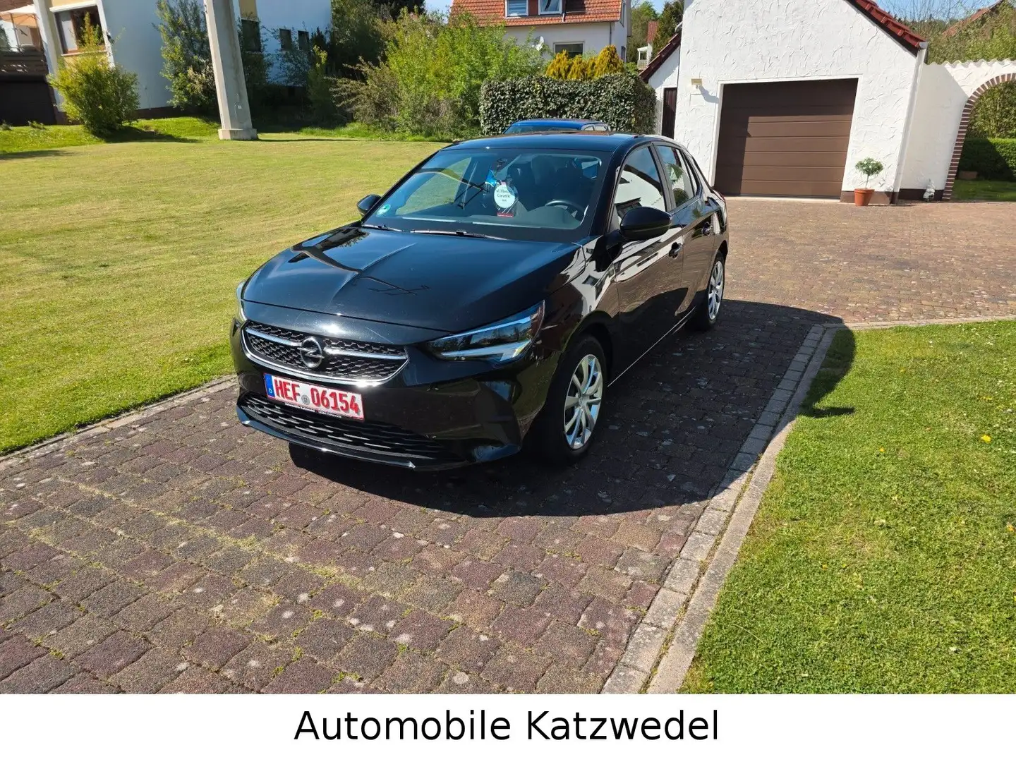 Opel Corsa F Edition/Automatik/Garantie Negro - 1