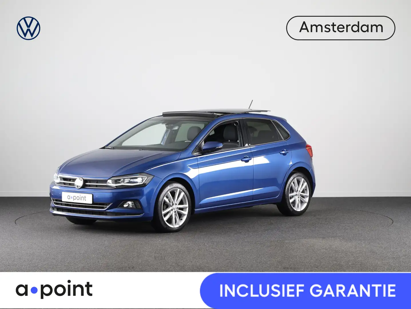 Volkswagen Polo 1.0 TSI Highline 95 pk Automaat (DSG) | Navigatie Blauw - 1