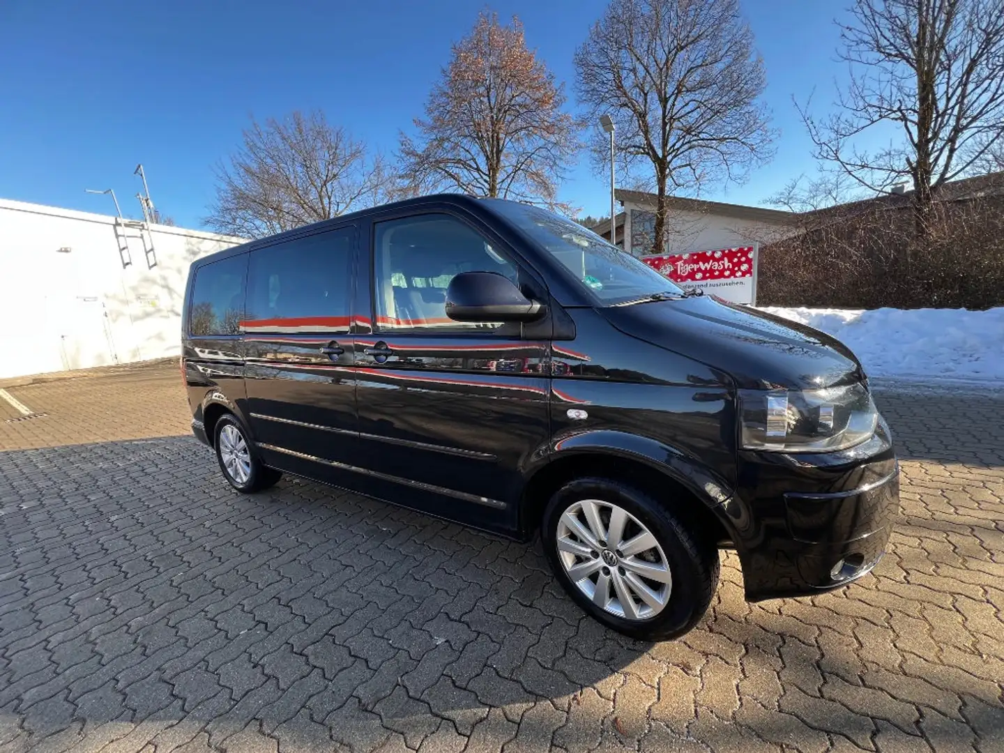 Volkswagen T5 Multivan Multivan Team+ DSG 4MOTION ALLRAD ATM Standheizung Negro - 2