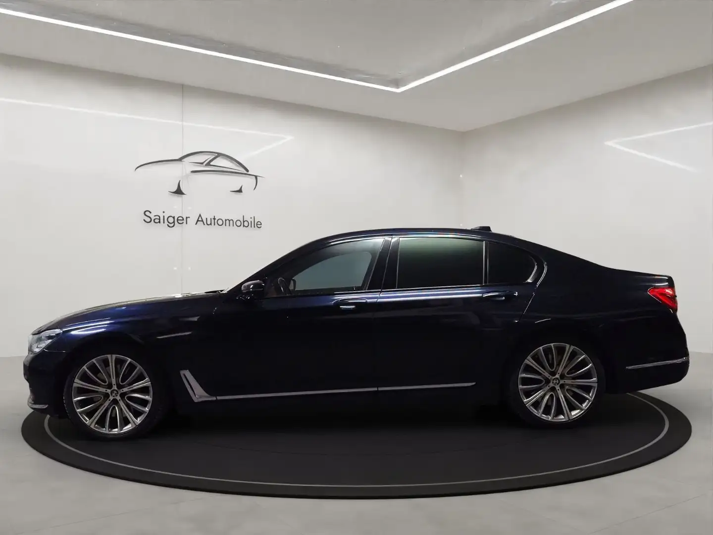 BMW 750 I Massage Navi Carbon Core Sch Kam laserl Bleu - 2