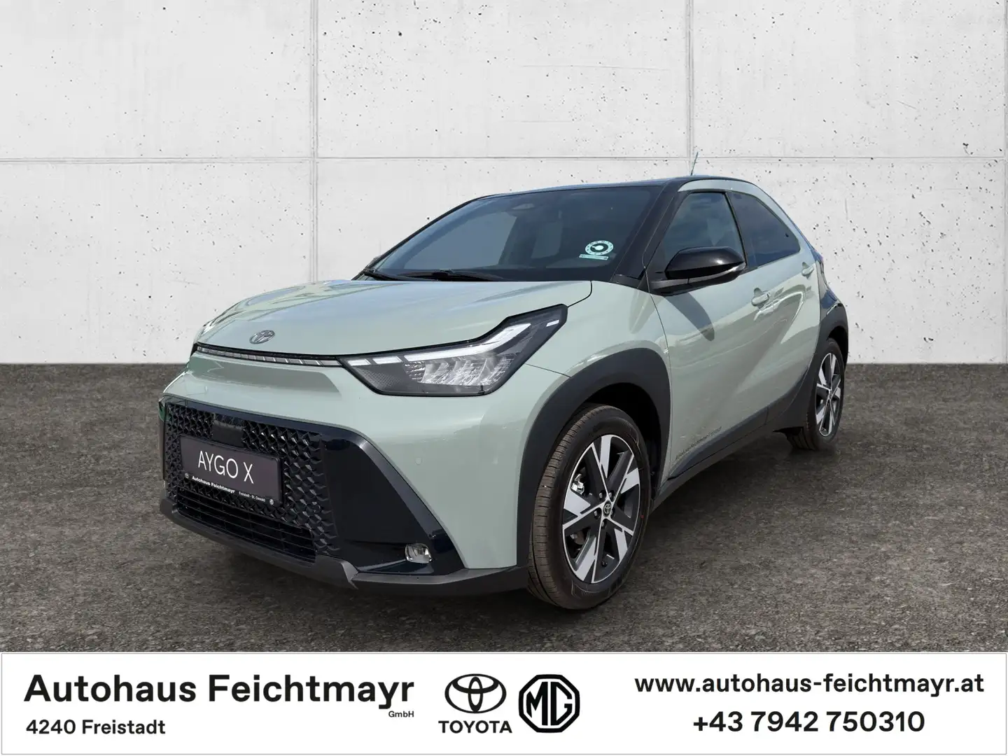 Toyota Aygo X X 1,5 VVT-i Teamplayer Technik-P. 5t. Grün - 1