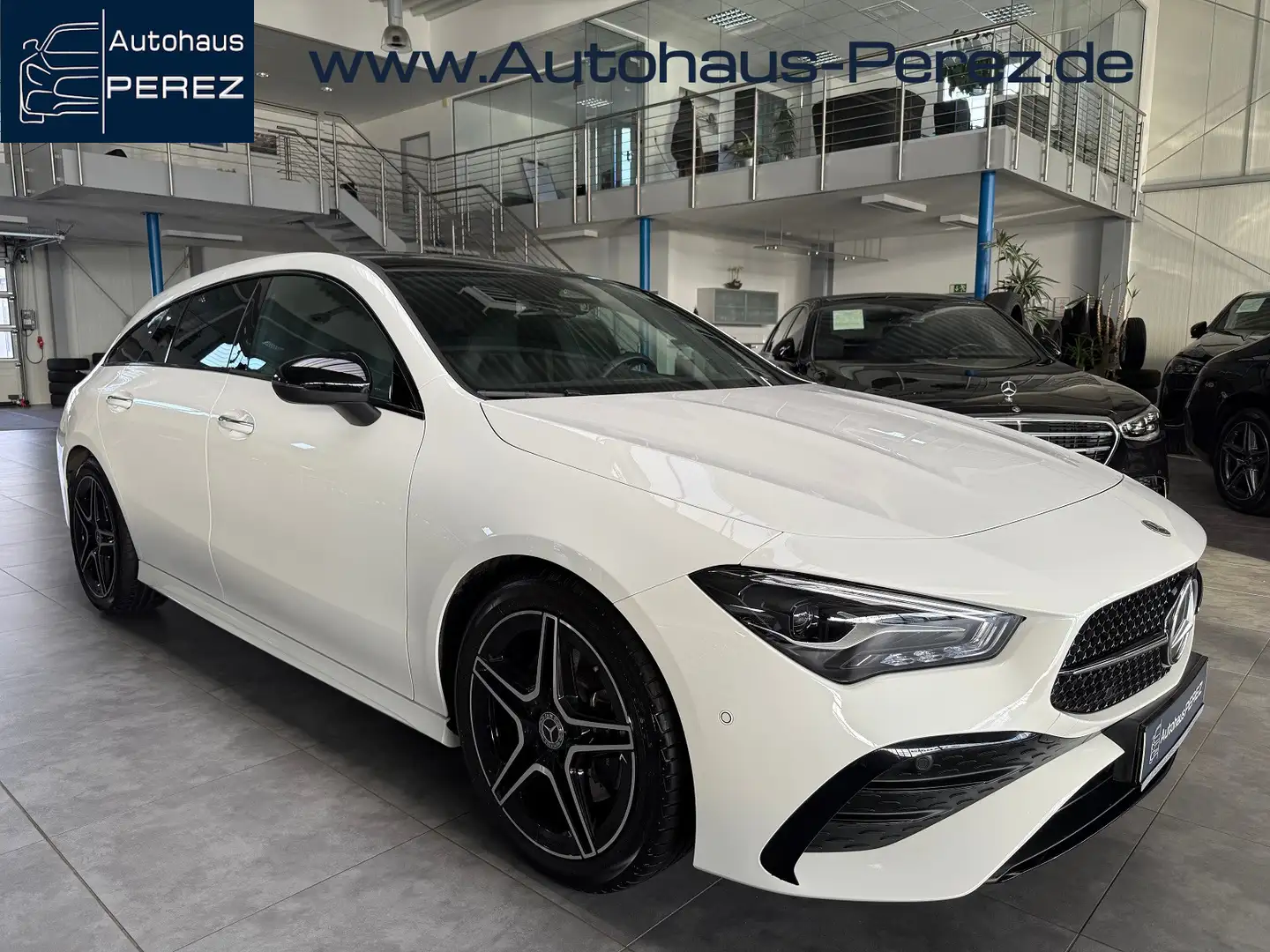 Mercedes-Benz CLA 200 AMG PREMIUM-PANO-NIGHT-18 Blanc - 1