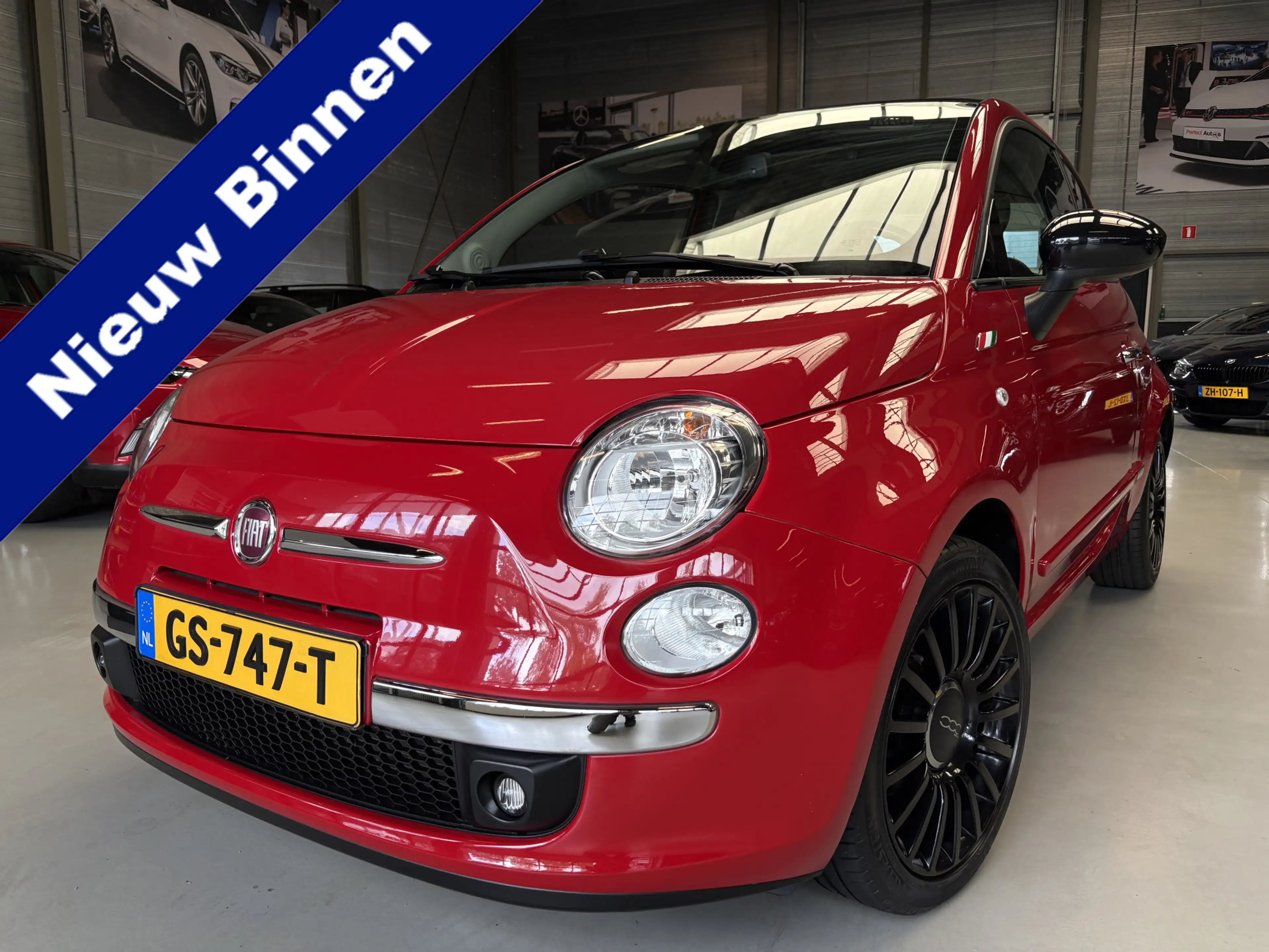 Fiat 500 0.9 TwinAir Easy Airco, Leder, Panorama dak