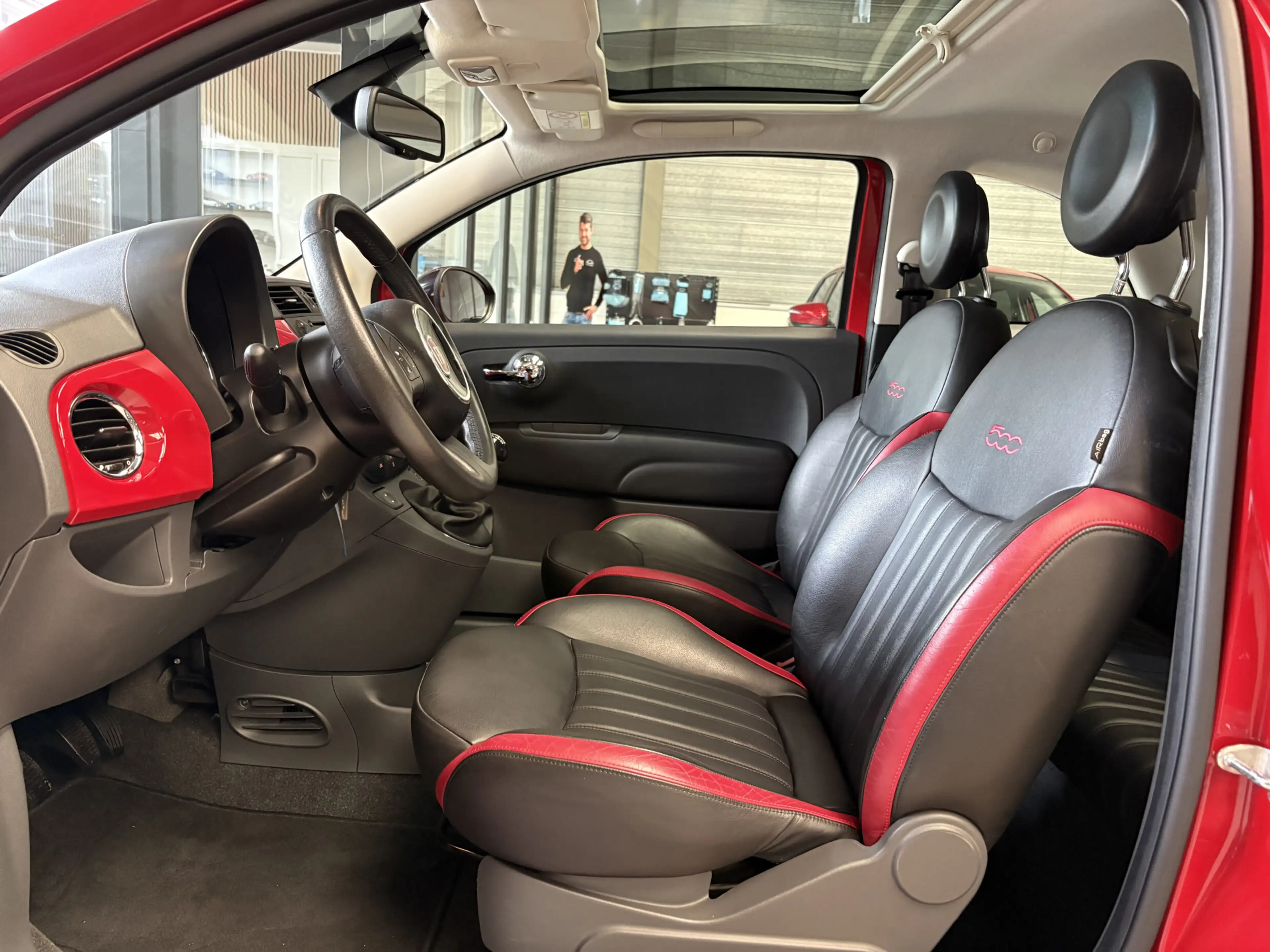 Fiat 500 0.9 TwinAir Easy Airco, Leder, Panorama dak — photo 12