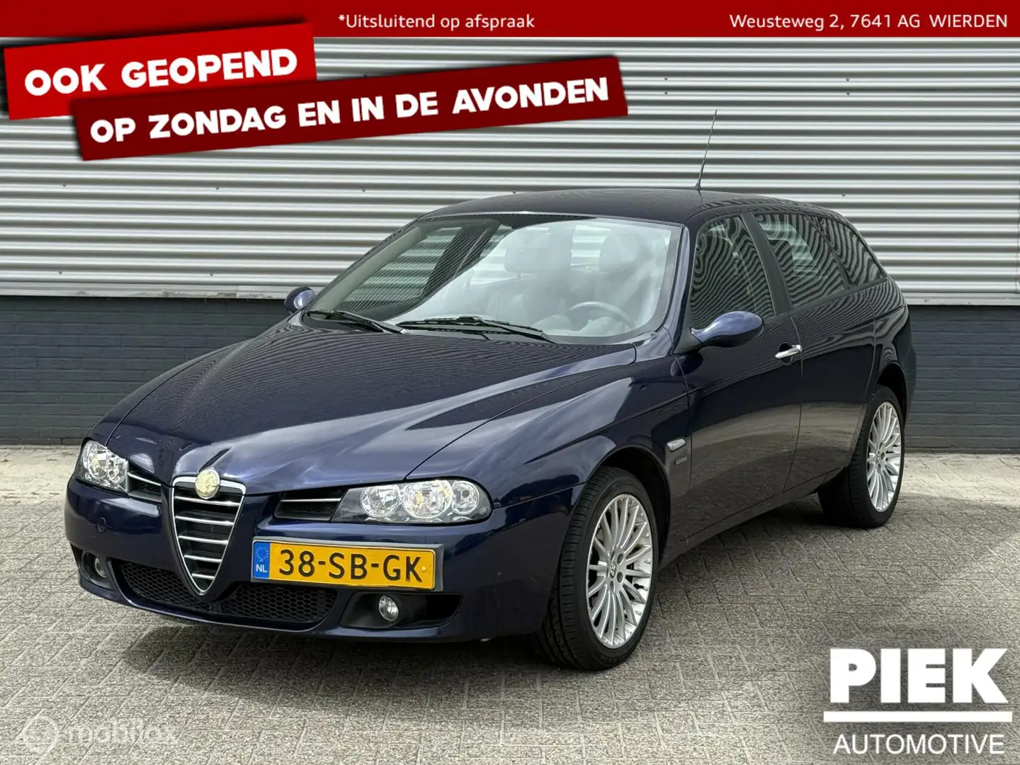 Alfa Romeo 156 Sportwagon 1.8 T.Spark Distinctive Blauw - 1