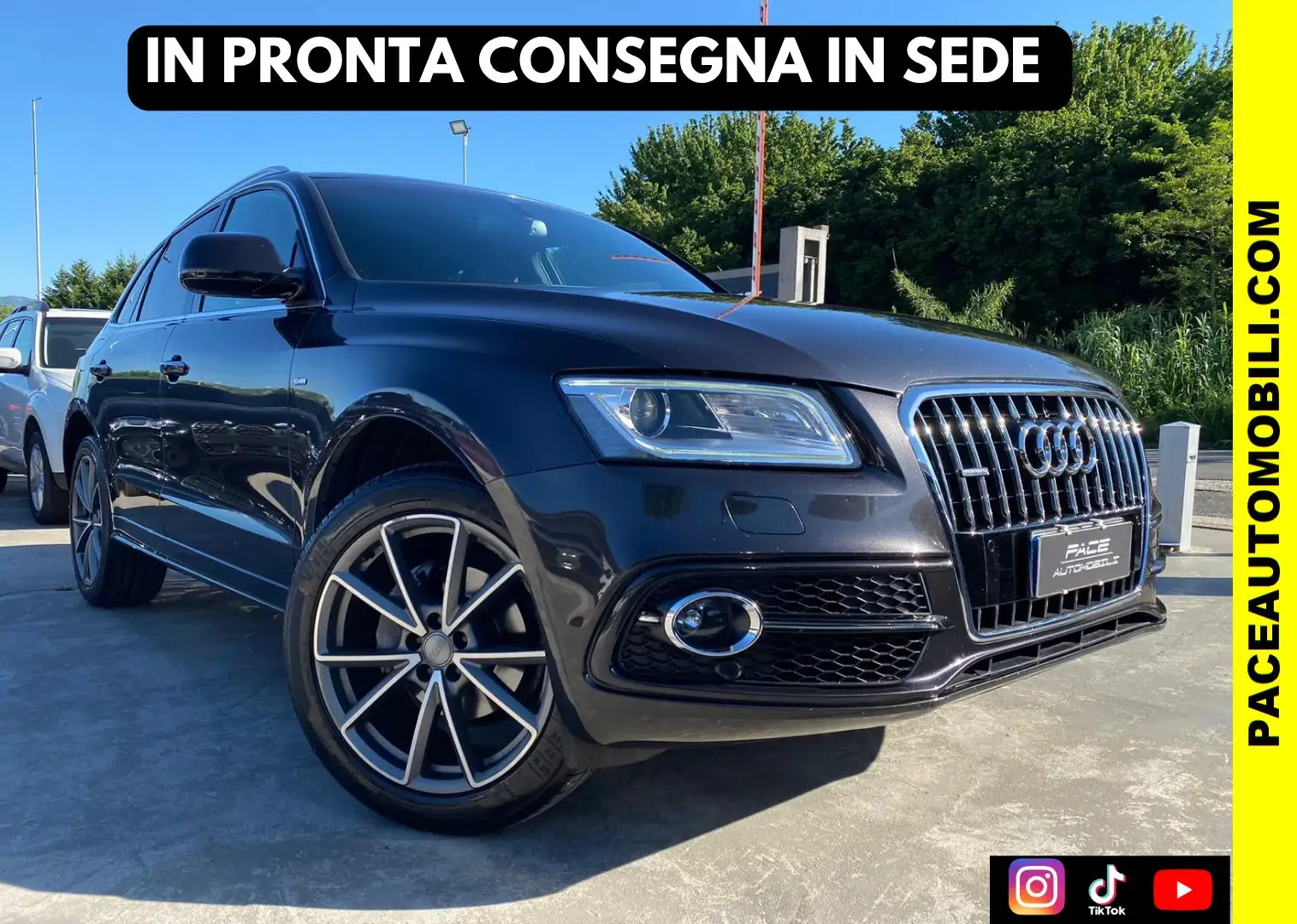 Audi Q5 D QUATTRO S-LINE SLINE NAVI MMI PLUS PDC LED 20" Gri - 1