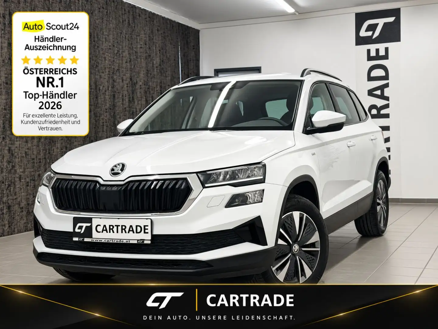 Skoda Karoq 2.0 TDI Ambition 4x4 Weiß - 1