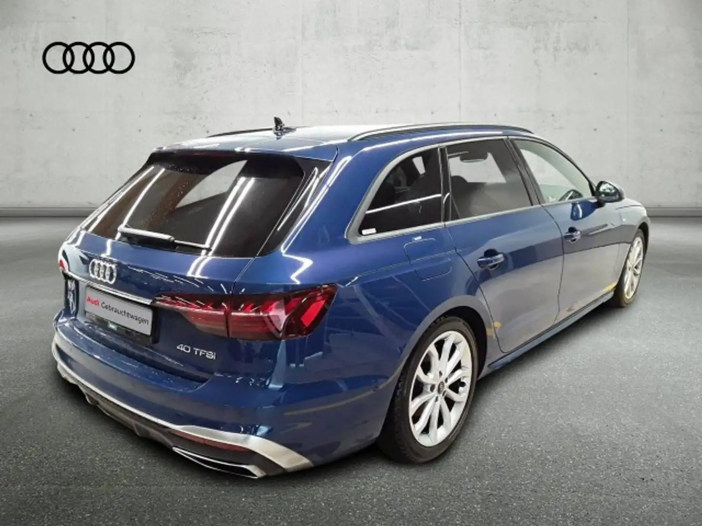 Audi A4 Avant S line 40 TFSI S-tronic +AHK+360°+LED+ Blau - 2