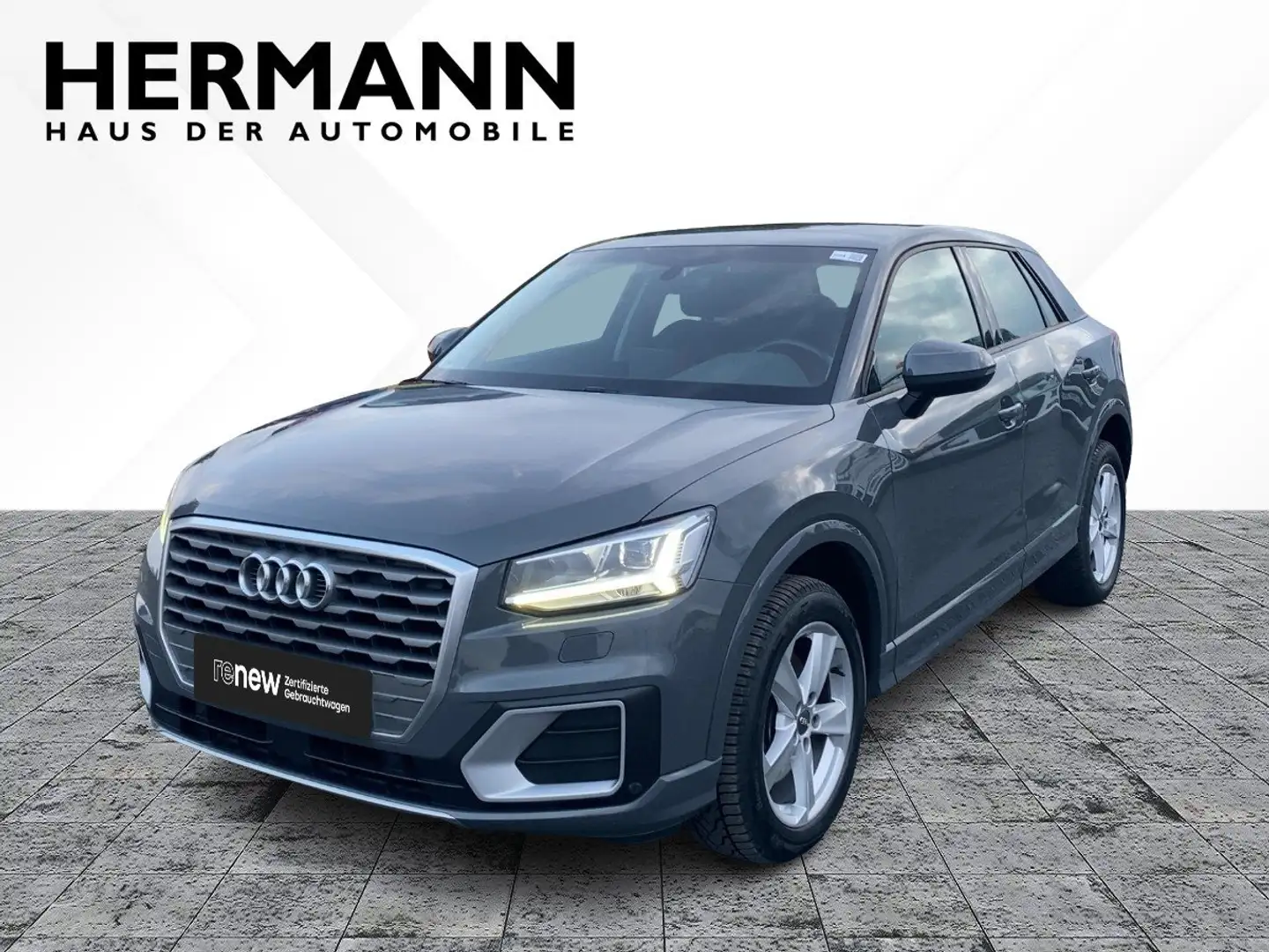 Audi Q2 1.0 TFSI sport ultra LED*NAVI*SHZ*PDC*2xKlima Grijs - 2