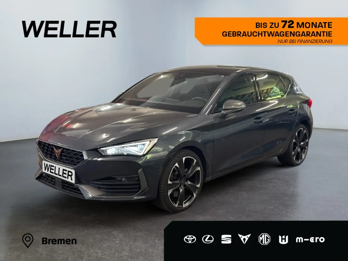 CUPRA Leon 1.4 e-Hybrid VZ Aut.*Navi*LED*Pano*Cam*DCC* Grau - 1