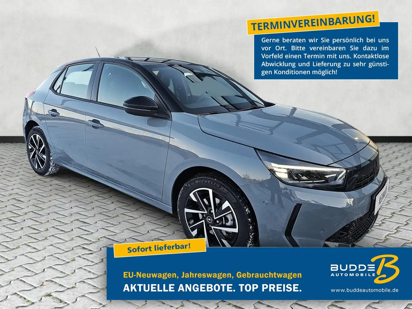 Opel Corsa 1.2 GS Sitzh. / PDC vo. u hi. / Totwinkel Grigio - 1