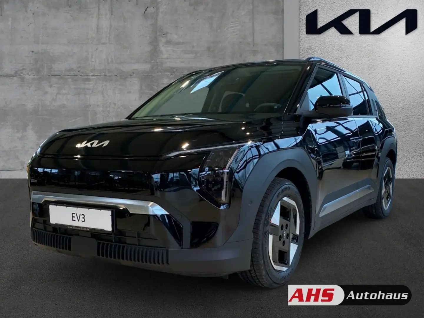 Kia EV3 150 kW 81,4 kWh Batterie Earth Wärmepumpe E-Heckkl Negro - 1