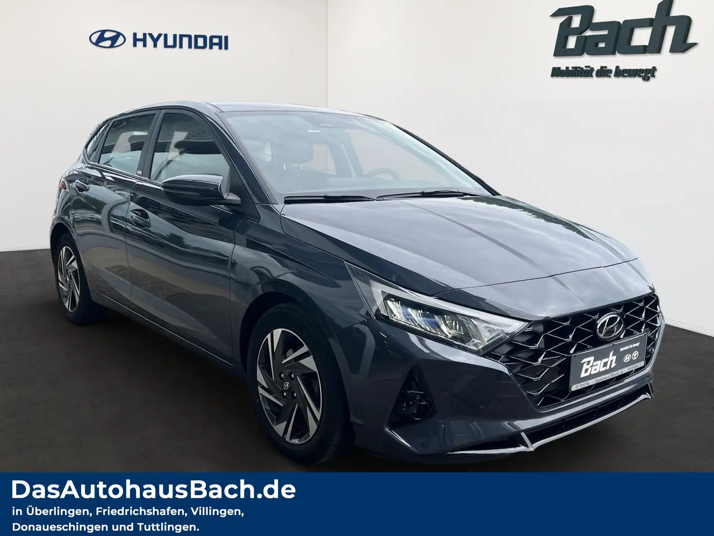 Hyundai i20 MY21 1.0L T-GDI 6-GANG TREND Grau - 2