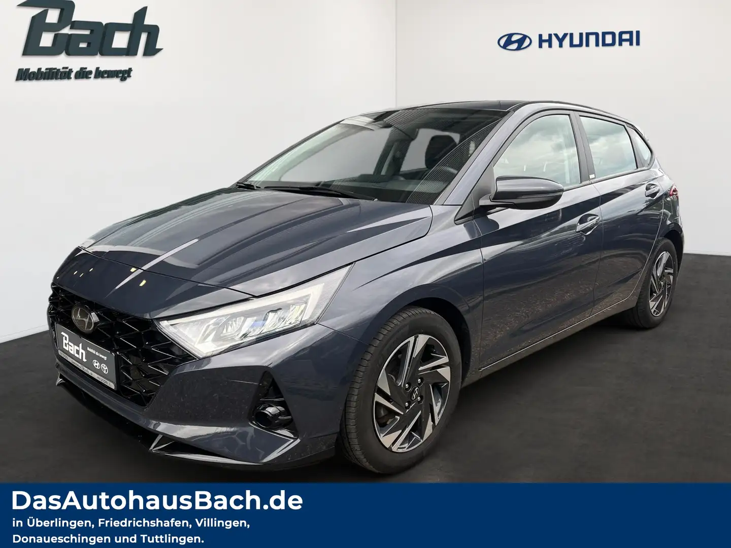 Hyundai i20 MY21 1.0L T-GDI 6-GANG TREND Grau - 1