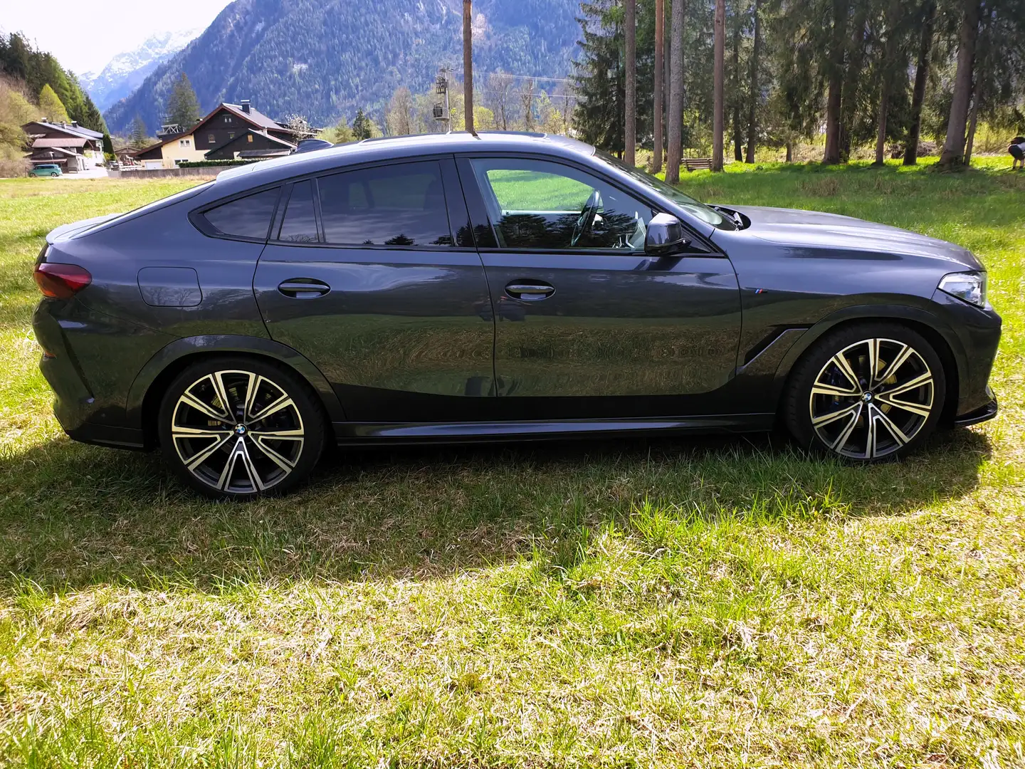 BMW X6 X6 Sport+Luxus-Volleder-Luftfederung+Hinterradlenk Grau - 2