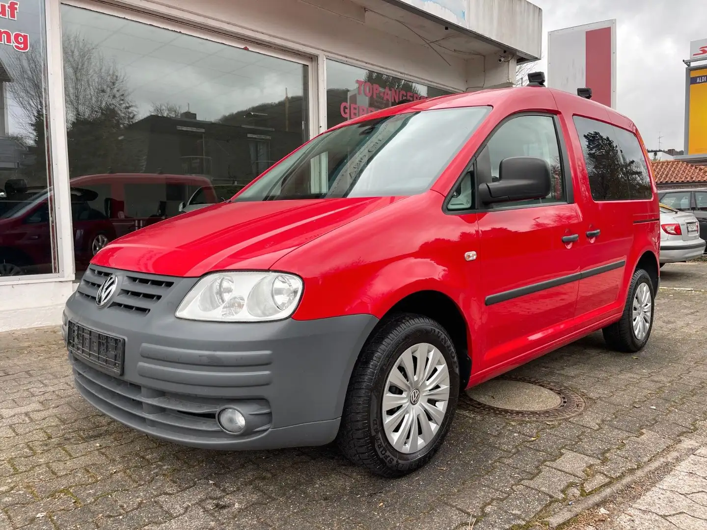 Volkswagen Caddy Life Gewinner Navi*Kamera*Klimaaut.*AHK.. Rojo - 1