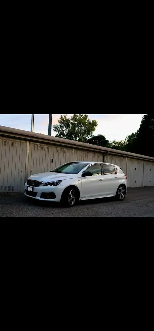 Peugeot 308 308 II 2018 5p 1.5 bluehdi Gt Line s Bianco - 2